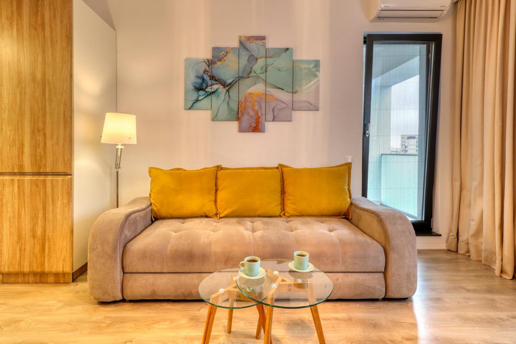 Inspiration Station - My Joyful, Cosy&Inviting Apt - Smart Thermostat - Private Parking - Ior Park - Long Term Price Cuts Bucureşti Eksteriør bilde