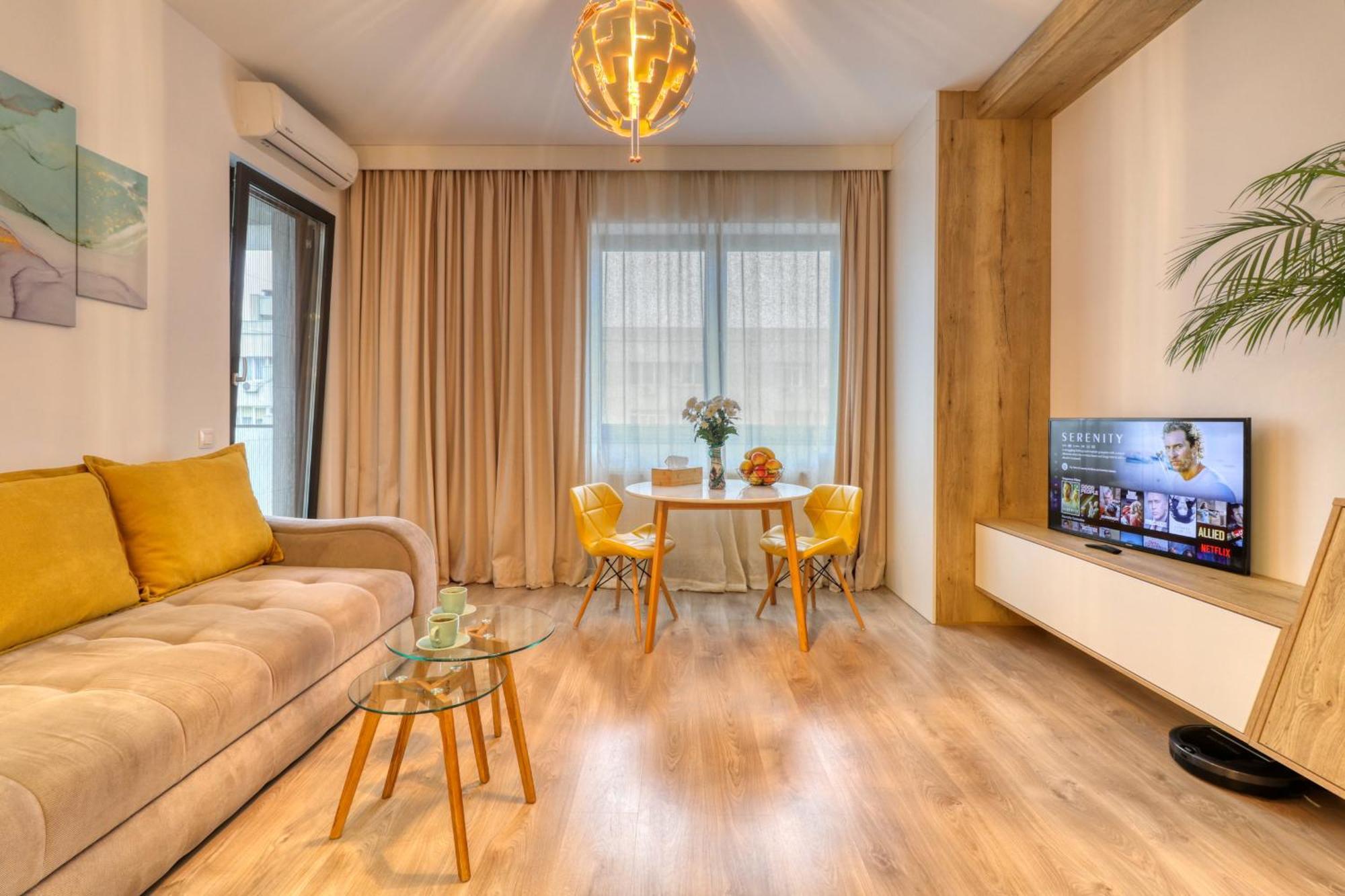 Inspiration Station - My Joyful, Cosy&Inviting Apt - Smart Thermostat - Private Parking - Ior Park - Long Term Price Cuts Bucureşti Eksteriør bilde